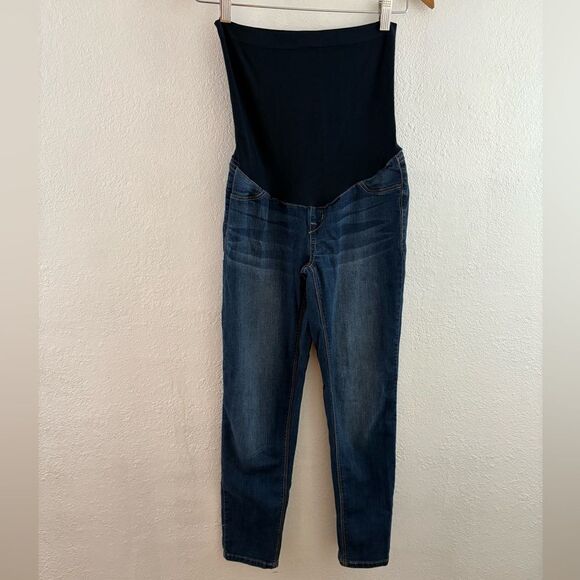 1822 denim maternity blue jeans size S - Picture 1 of 7